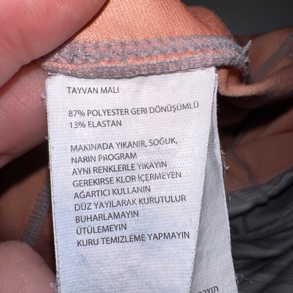 Prana Multicolor Striped Workout Stretch‎ Pull On Capri Leggings Womens Small - Picture 6 of 9